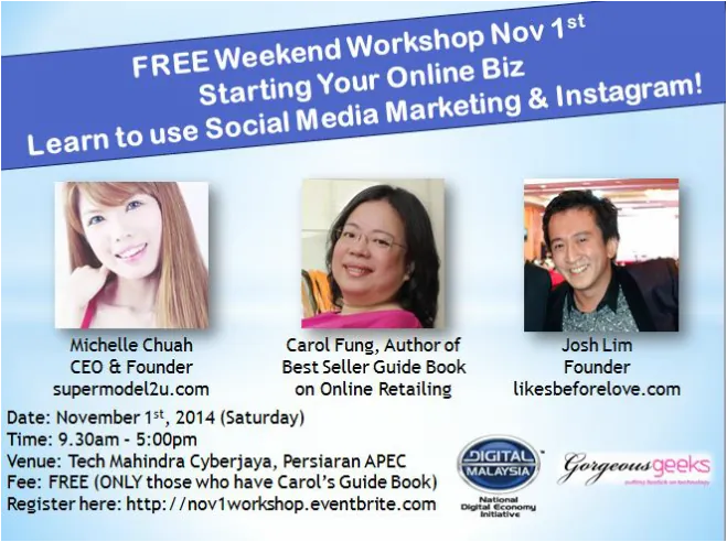 Weekend Workshop: Social Media Marketing & Instagram Business